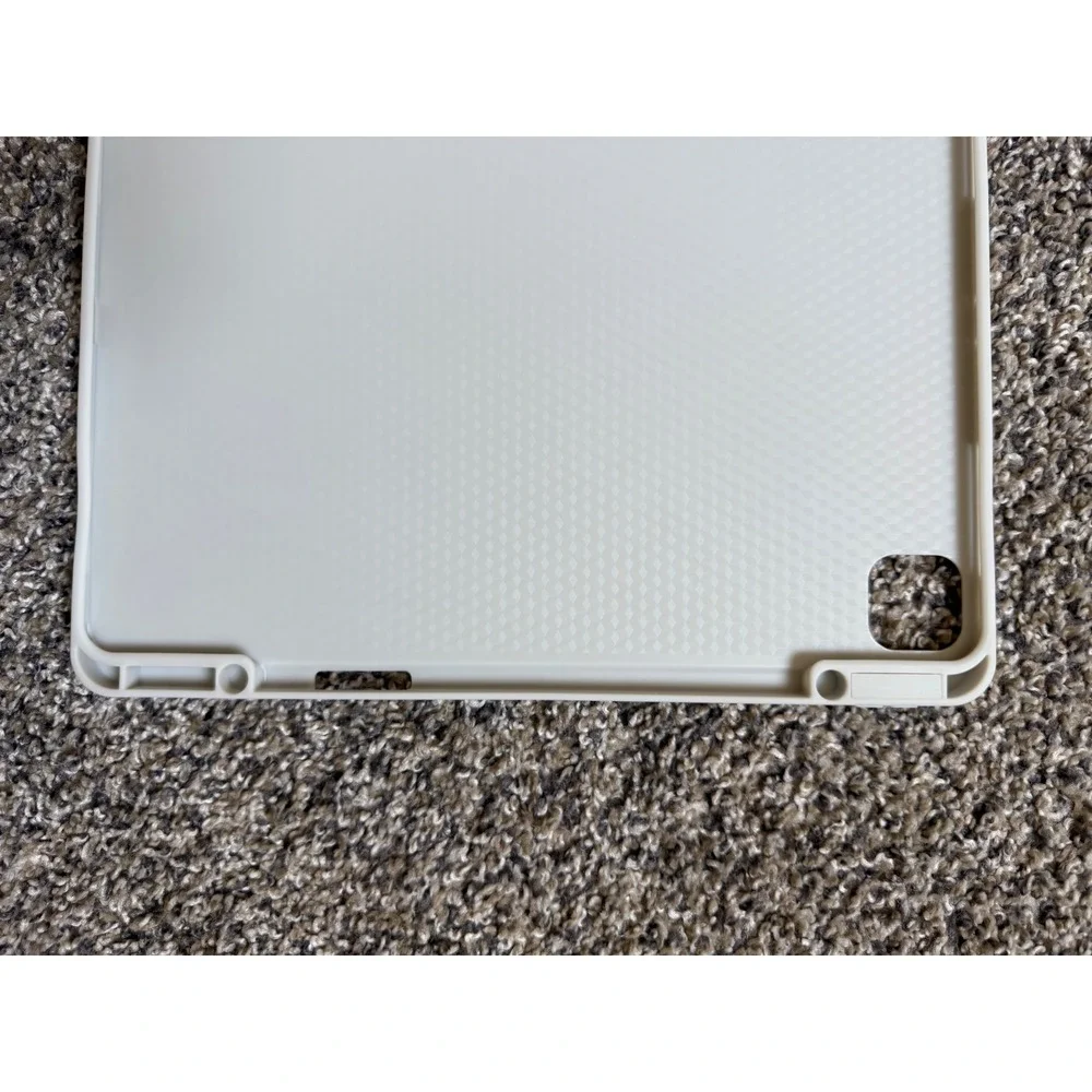 Unbranded Tablet Case iPad Pro 12.9 Light Gray New Pencil Charging Folio Stand
